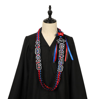 Newrara 2026 Graduation Ribbon Lei for High School & College Graduation DIY Party Supplies