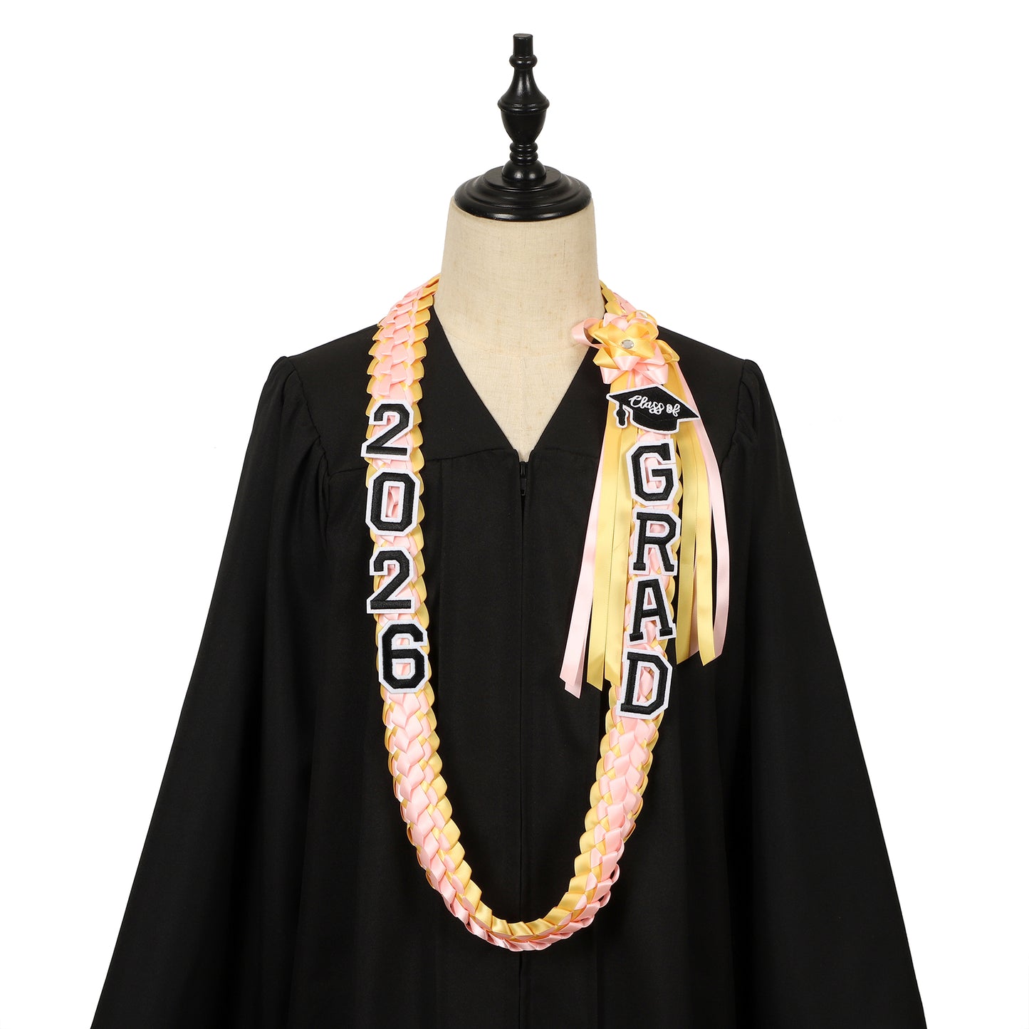 Newrara 2026 Graduation Ribbon Lei for High School & College Graduation DIY Party Supplies