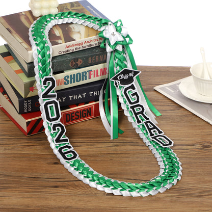 Newrara 2026 Graduation Ribbon Lei for High School & College Graduation DIY Party Supplies