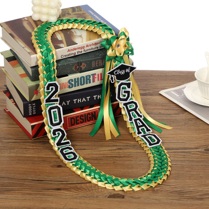 Newrara 2026 Graduation Ribbon Lei for High School & College Graduation DIY Party Supplies