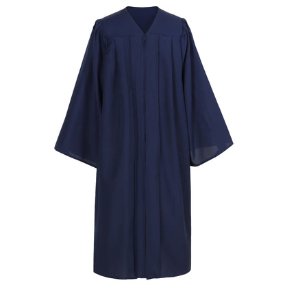Newrara Matte Unisex Graduation Gown Choir/Judge Robe