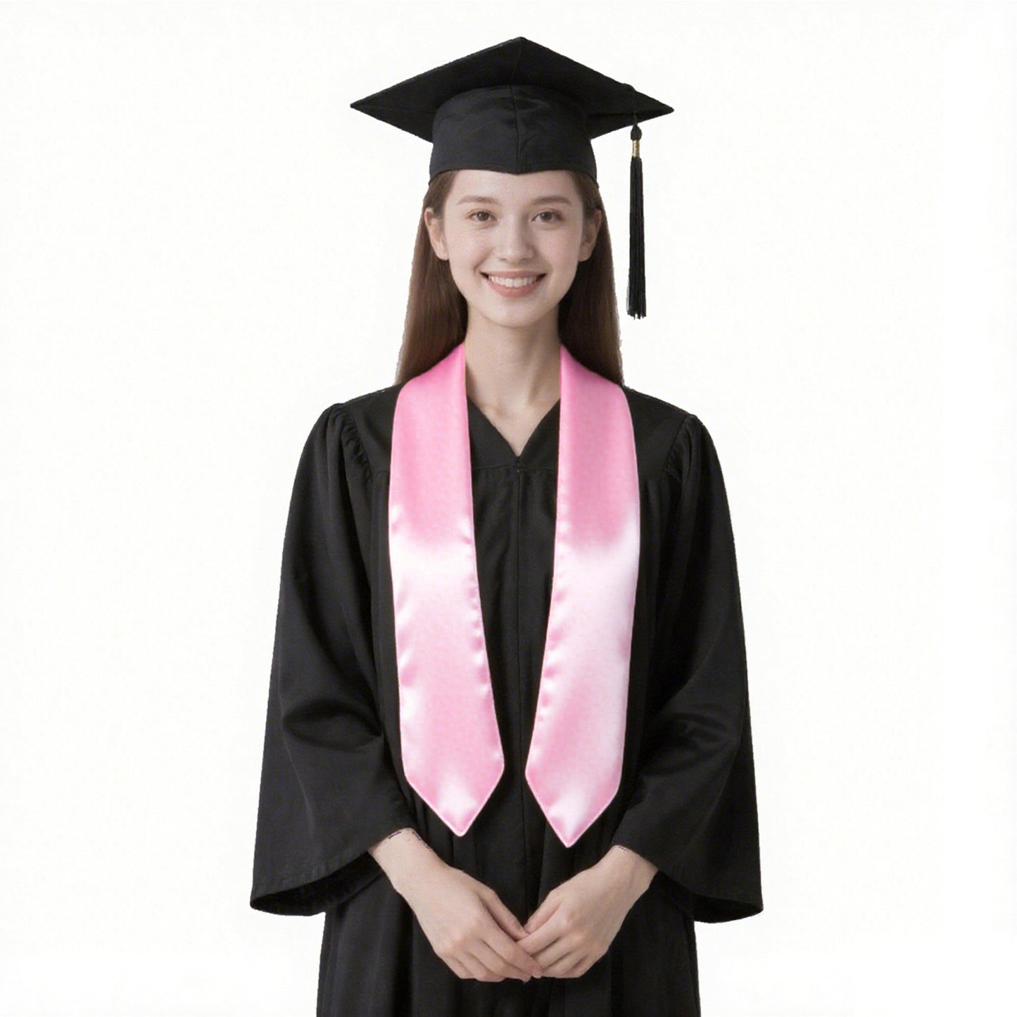 Newrara Plain Graduation Stoles for Adults 60''/72''