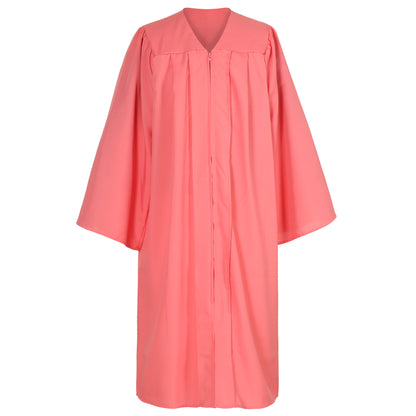 Newrara Matte Unisex Graduation Gown Choir/Judge Robe
