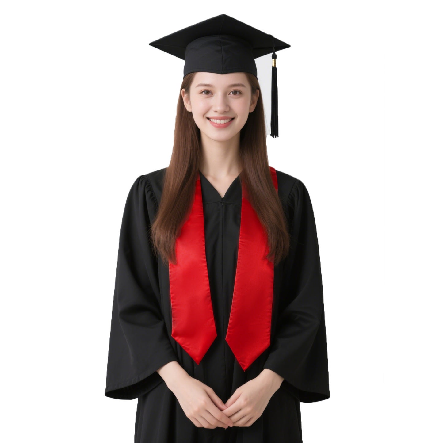 Newrara Plain Graduation Stoles for Adults 60''/72''