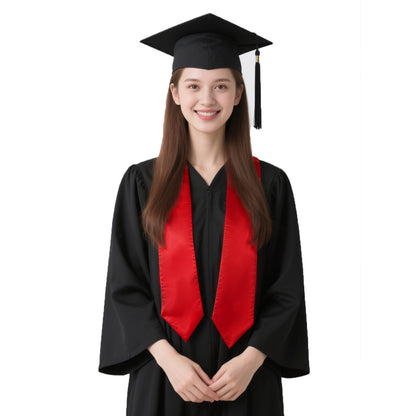 Newrara Plain Graduation Stoles for Adults 60''/72''