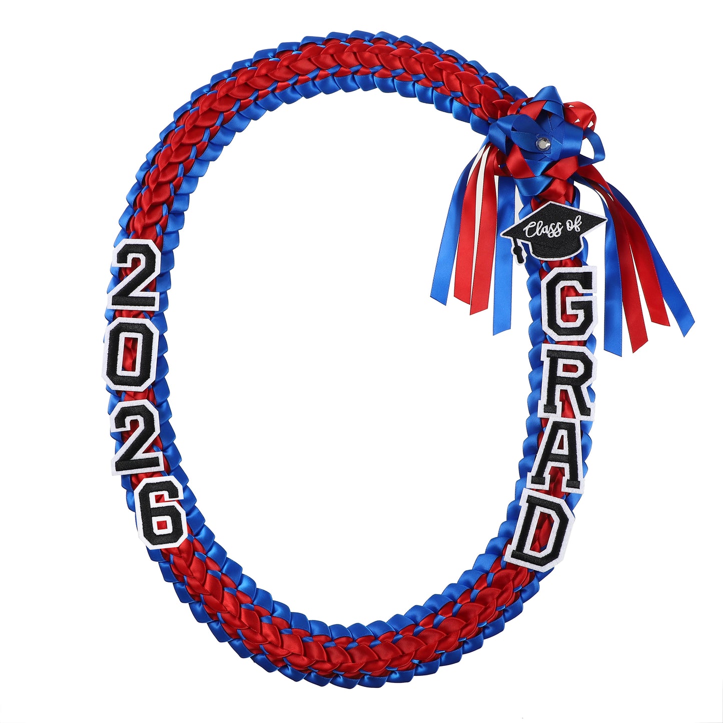 Newrara 2026 Graduation Ribbon Lei for High School & College Graduation DIY Party Supplies