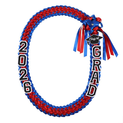 Newrara 2026 Graduation Ribbon Lei for High School & College Graduation DIY Party Supplies