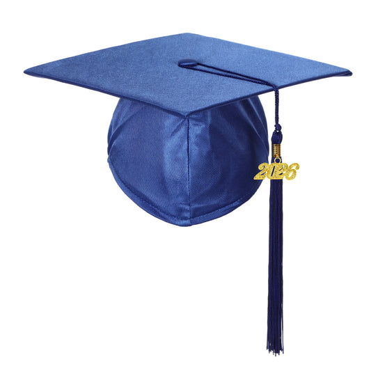 Newrara Children’s Shiny Graduation Cap with Year Tassel Charm