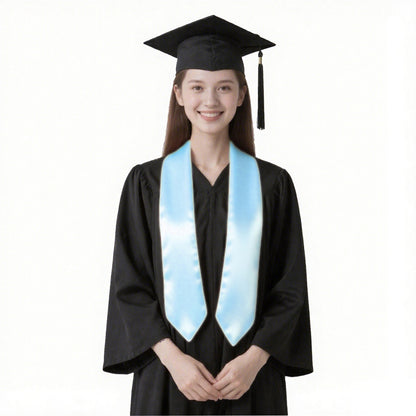 Newrara Plain Graduation Stoles for Adults 60''/72''