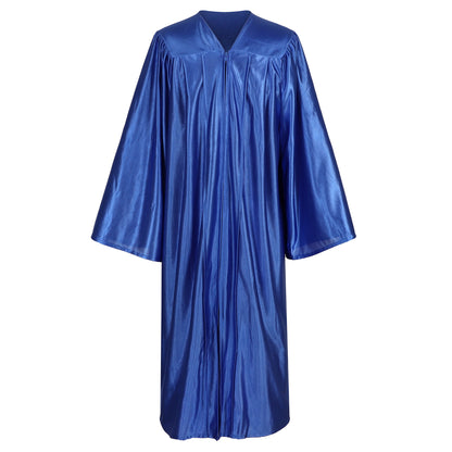 Newrara Shiny Adult/Teen Unisex Graduation Gown and Cap set with Tassel