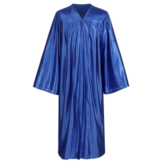 Newrara Shiny Unisex Adult/Teen Graduation Gown Choir/Judge Robe