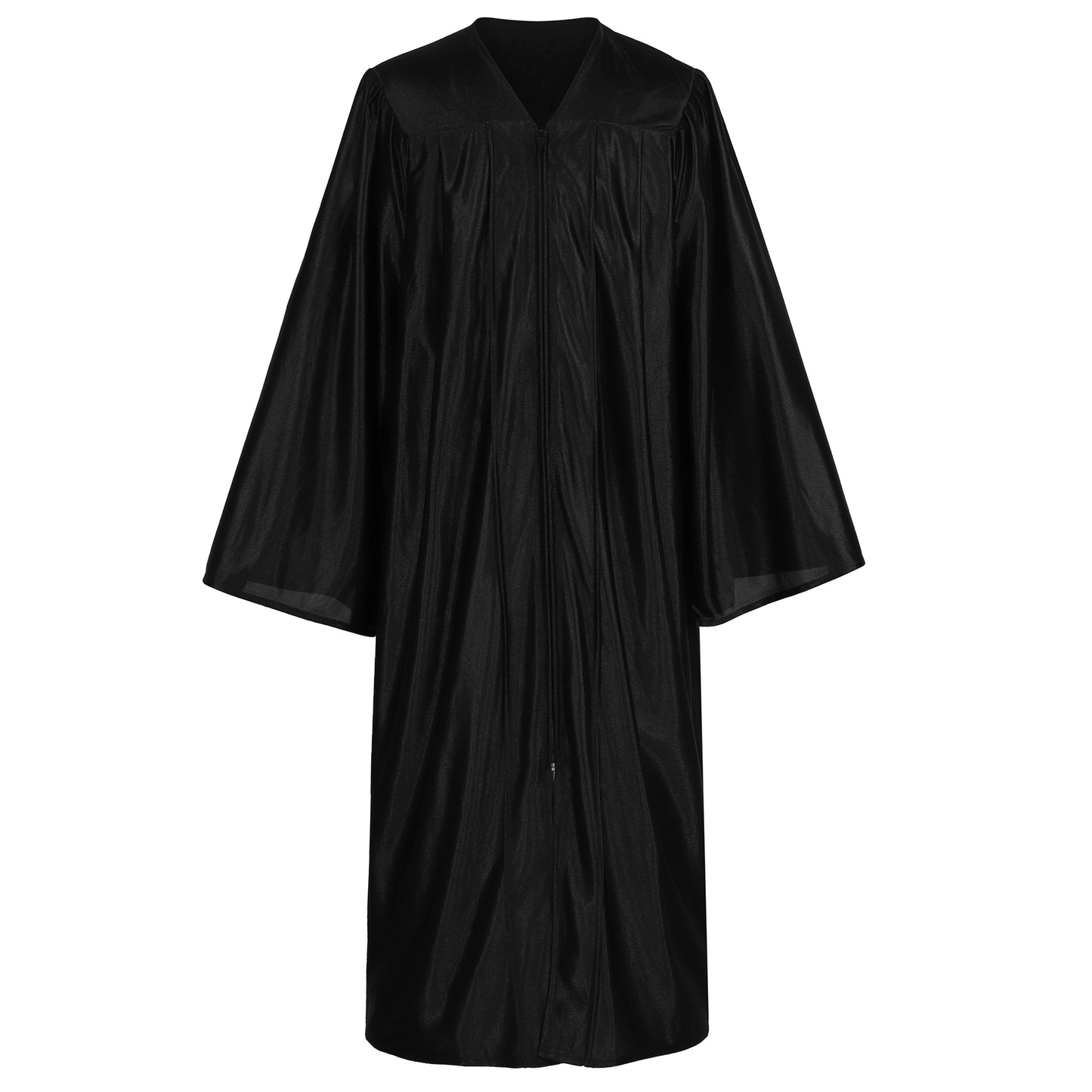 Newrara Shiny Adult/Teen Unisex Graduation Gown and Cap set with Tassel