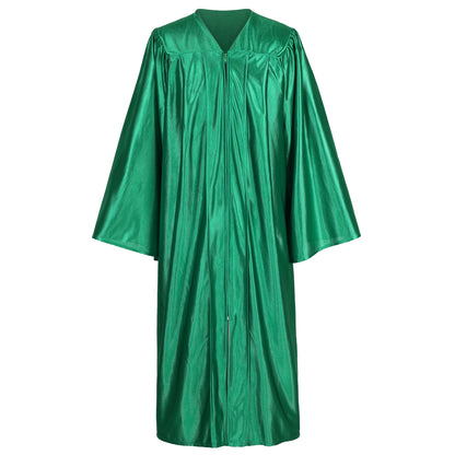 Newrara Shiny Adult/Teen Unisex Graduation Gown and Cap set with Tassel