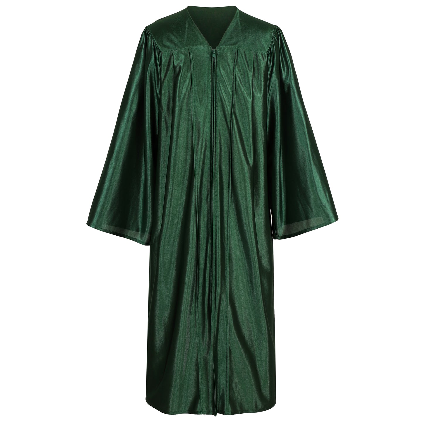 Newrara Shiny Adult/Teen Unisex Graduation Gown and Cap set with Tassel