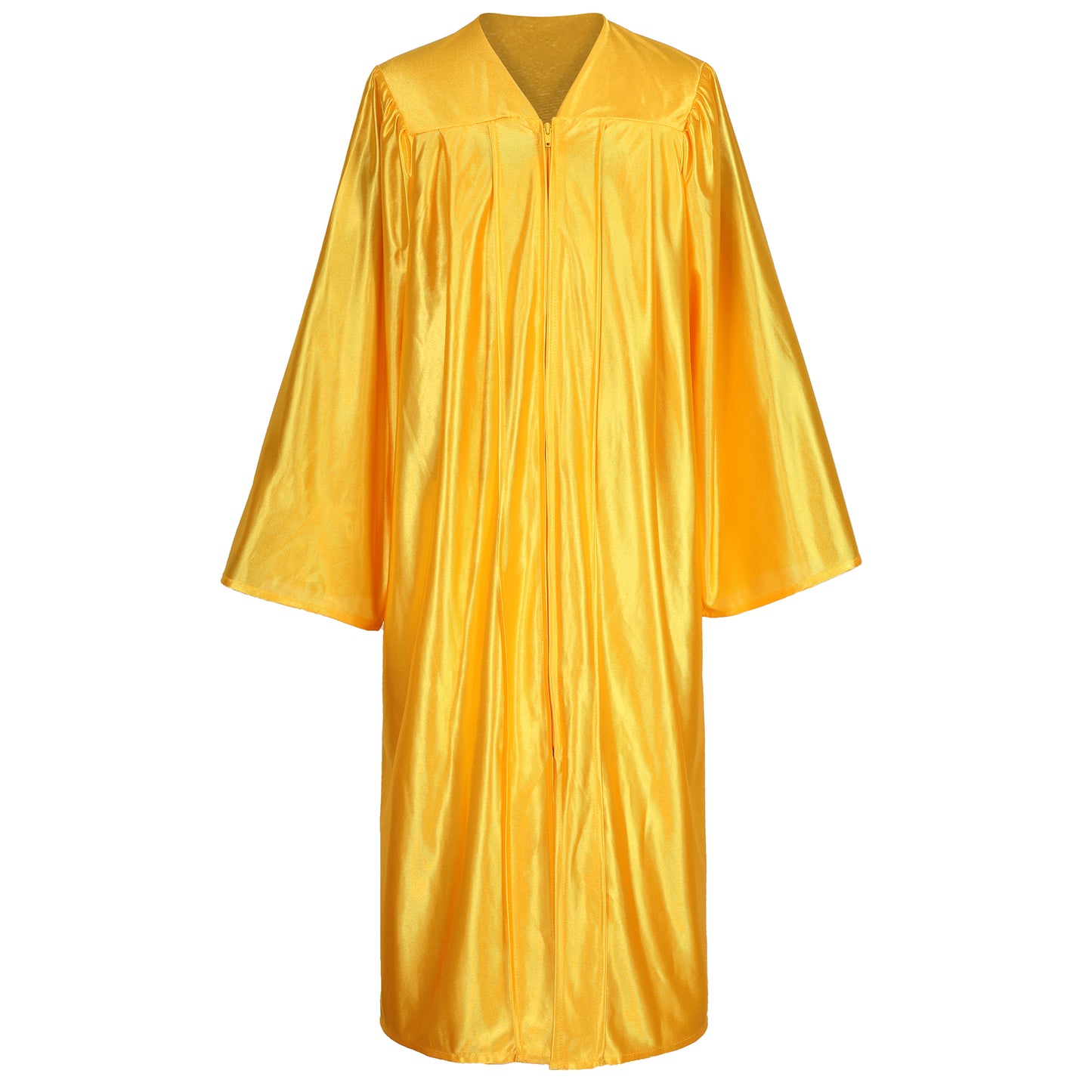 Newrara Shiny Adult/Teen Unisex Graduation Gown and Cap set with Tassel