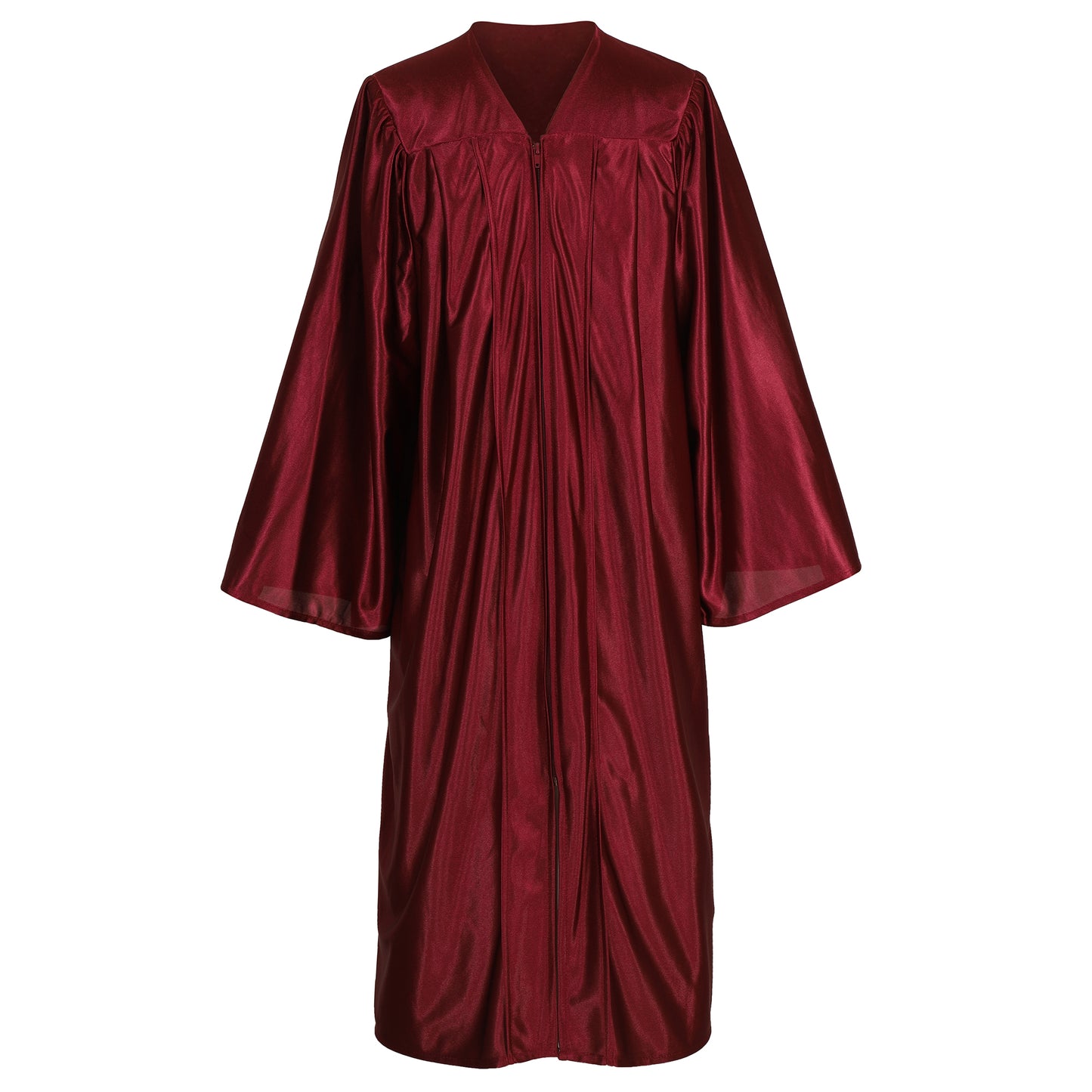 Newrara Shiny Adult/Teen Unisex Graduation Gown and Cap set with Tassel