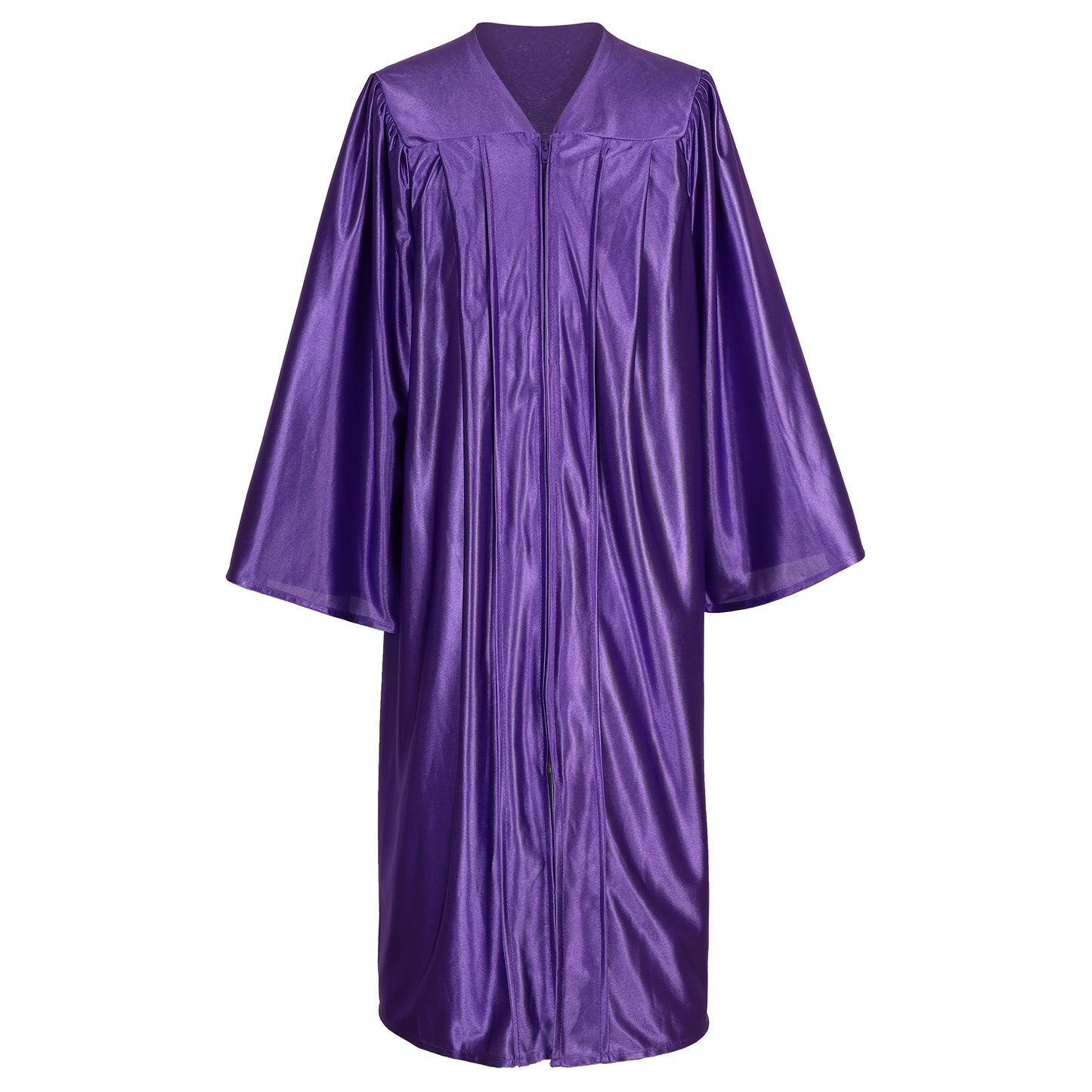 Newrara Shiny Adult/Teen Unisex Graduation Gown and Cap set with Tassel