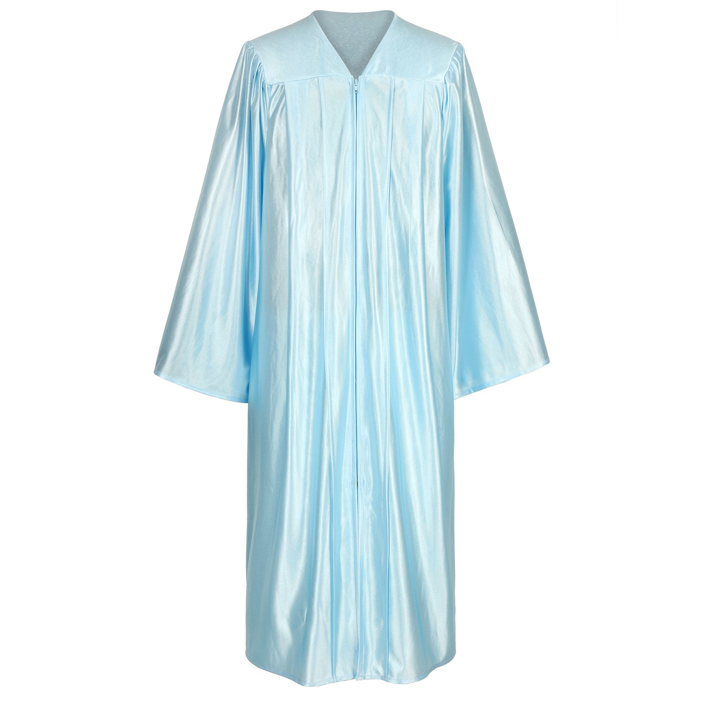 Newrara Shiny Adult/Teen Unisex Graduation Gown and Cap set with Tassel