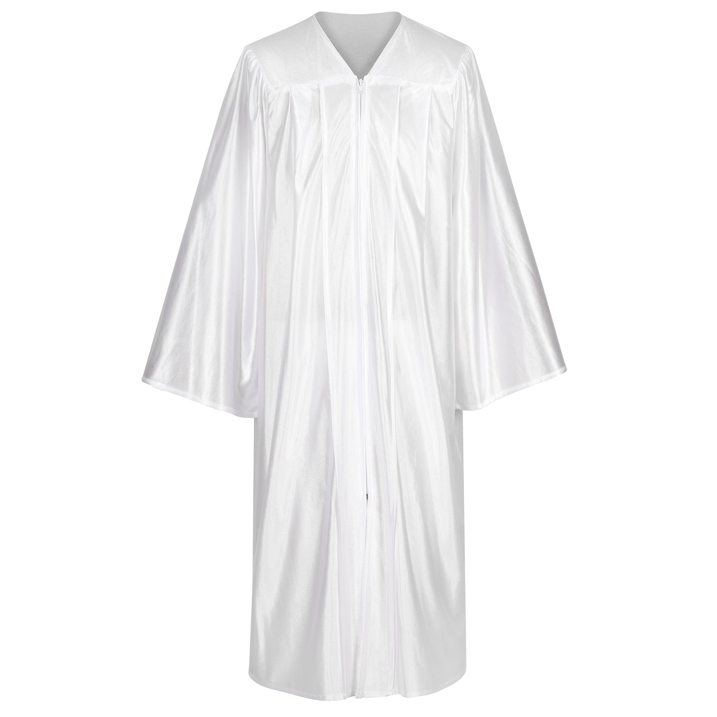 Newrara Shiny Adult/Teen Unisex Graduation Gown and Cap set with Tassel
