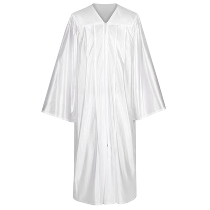 Newrara Shiny Adult/Teen Unisex Graduation Gown and Cap set with Tassel