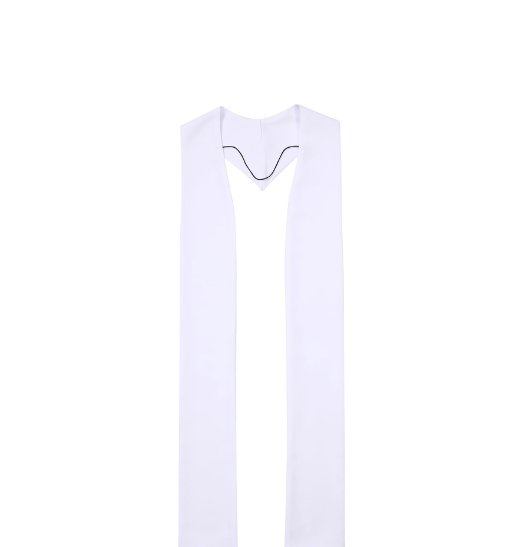 Newrara Unisex Plain Clergy Stole  94"