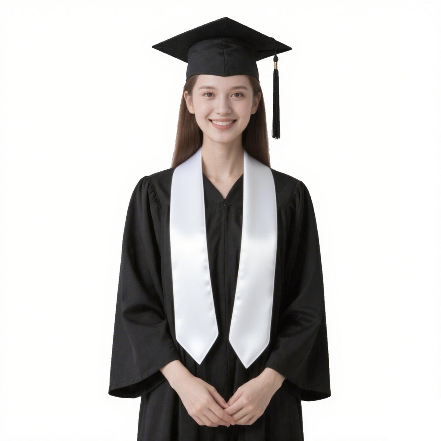 Newrara Plain Graduation Stoles for Adults 60''/72''