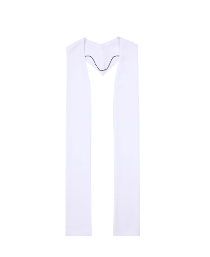 Newrara Unisex Plain Clergy Stole  94"