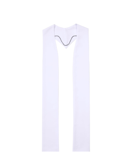 Newrara Unisex Plain Clergy Stole  94"