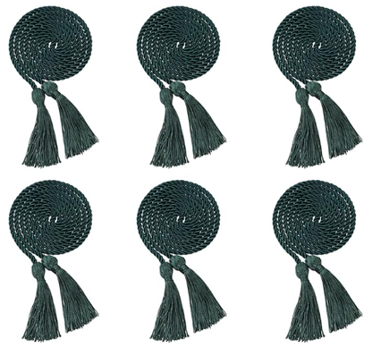 Newrara 6PCS Graduation Solid Braided Honor Cords 68 Inches Long