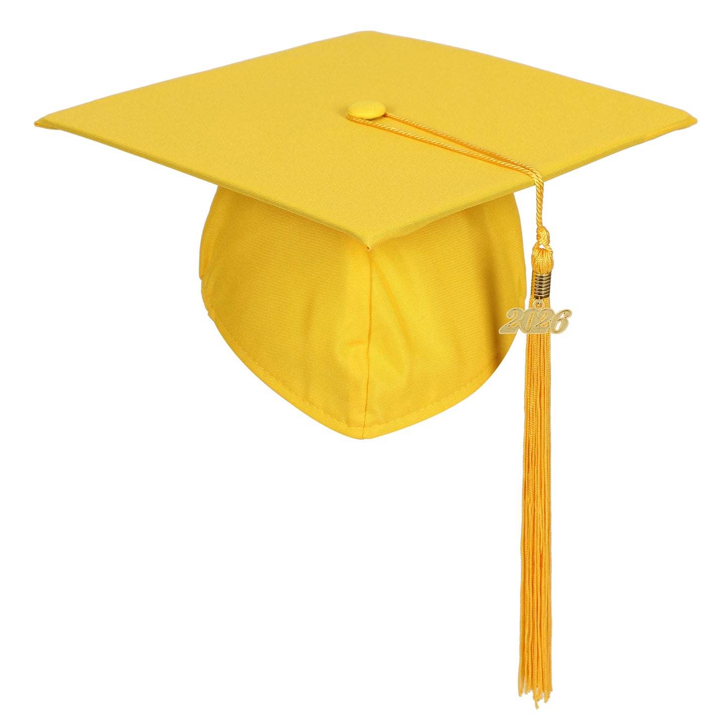 Newrara Unisex Adult/Teen Matte Graduation Cap with Tassel & Year Charm