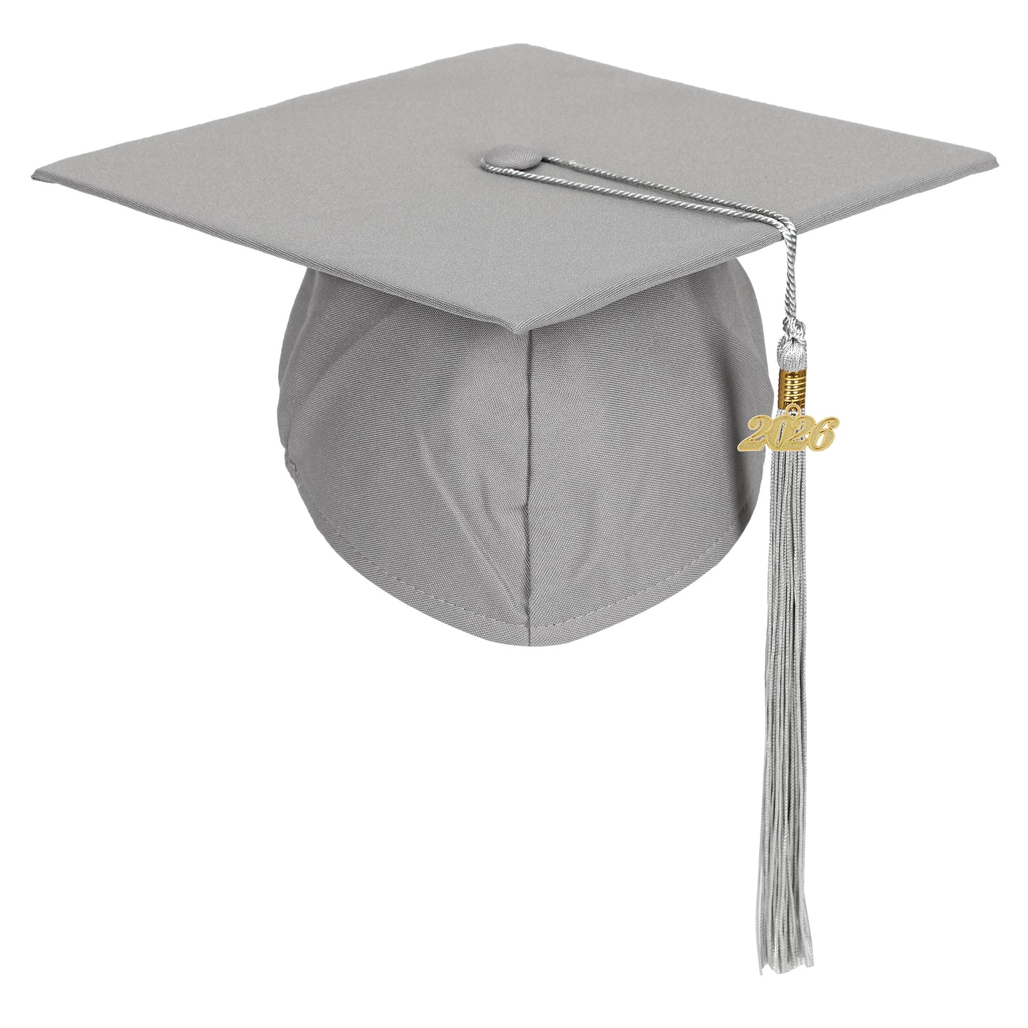 Newrara Unisex Matte Graduation Cap and Gown Set with Stole & Honor Cords