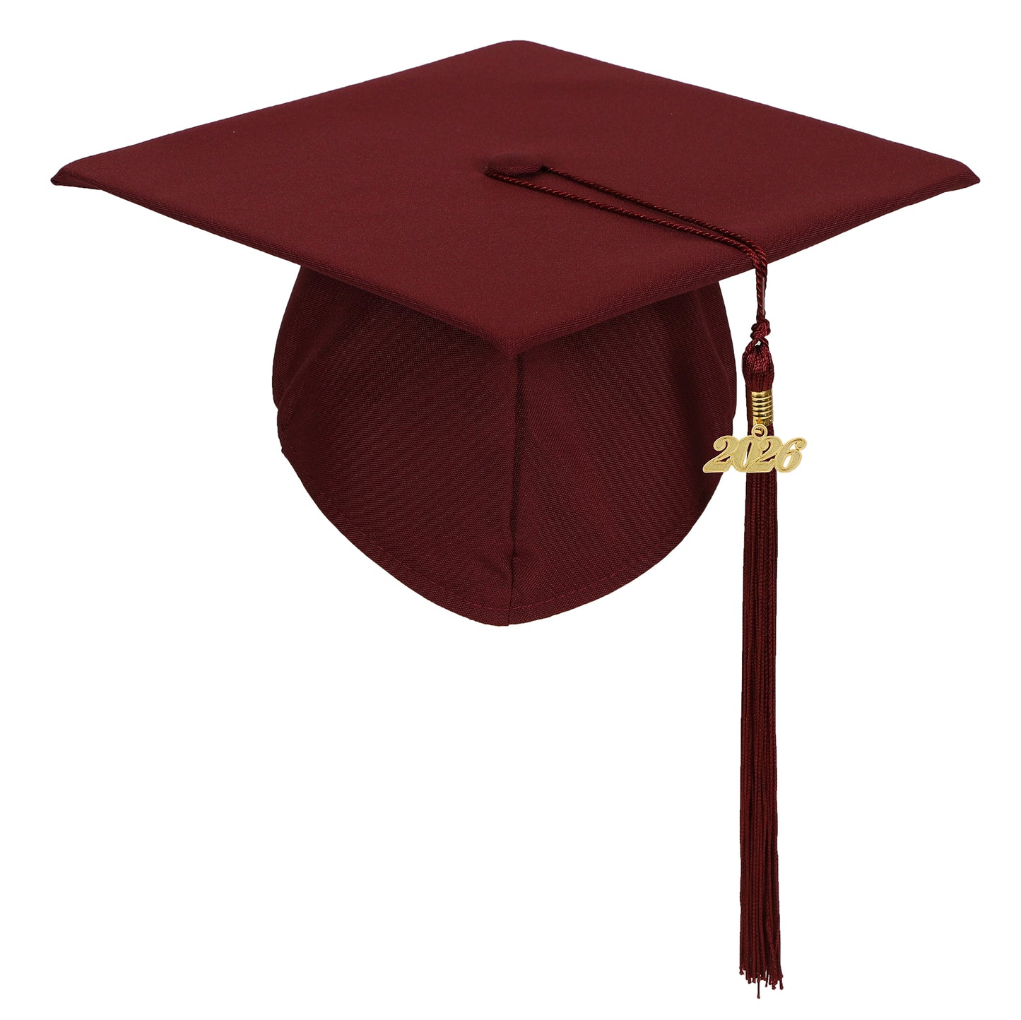 Newrara Unisex Adult/Teen Matte Graduation Cap with Tassel & Year Charm
