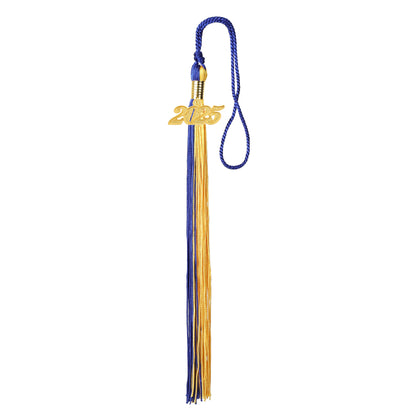 Newrara Graduation Multi Color tassel with gold 2025 year charm