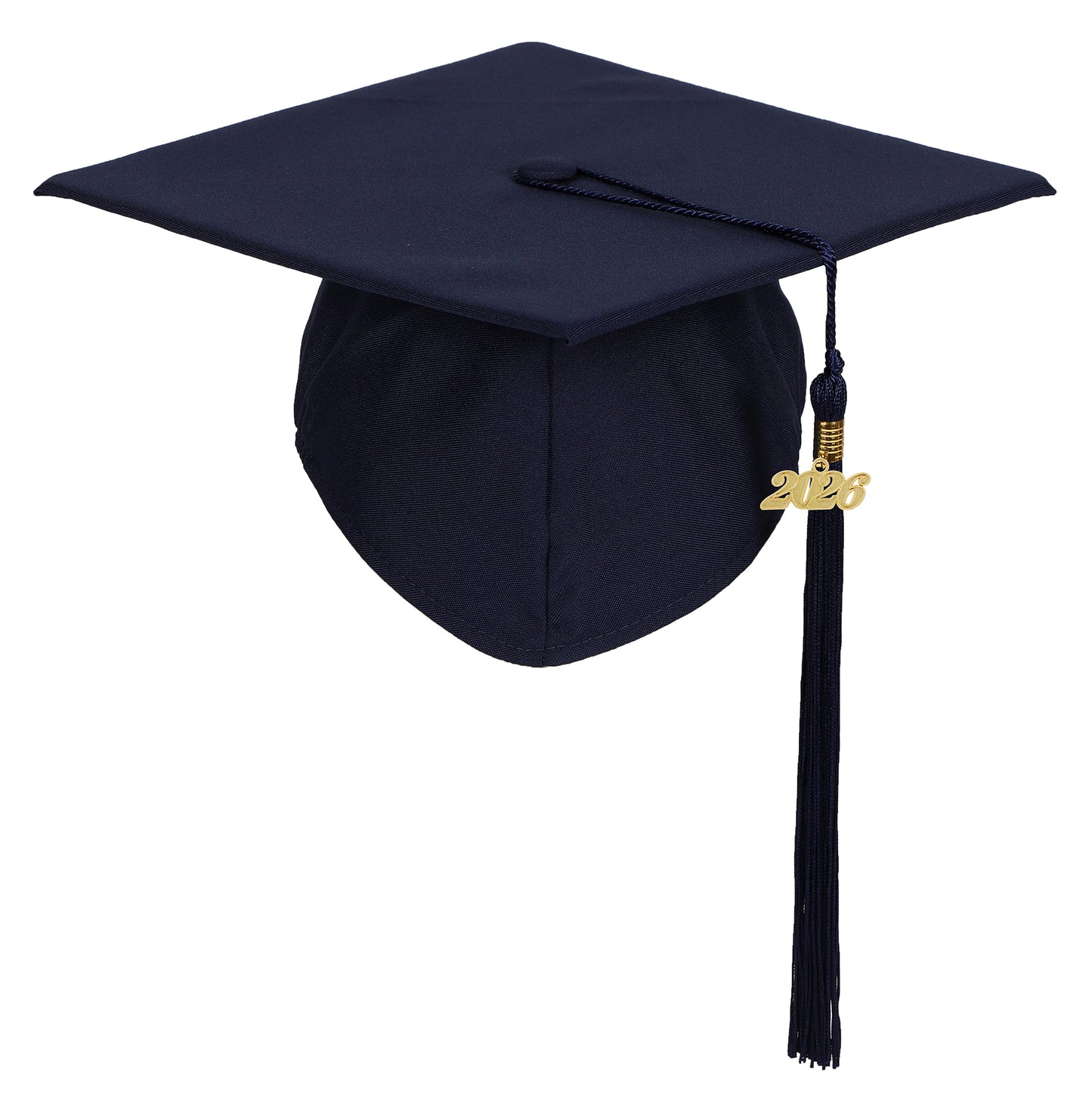 Newrara Unisex Matte Graduation Cap and Gown Set with Stole & Honor Cords